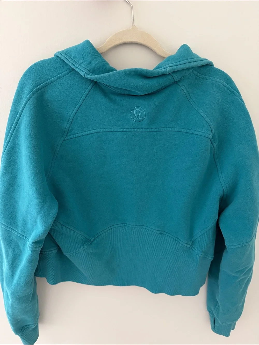 Lululemon Teal Half-Zip Pullover Sweatshirt